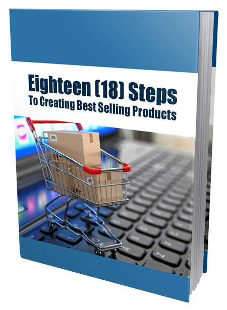Eighteen steps to creating the selling products